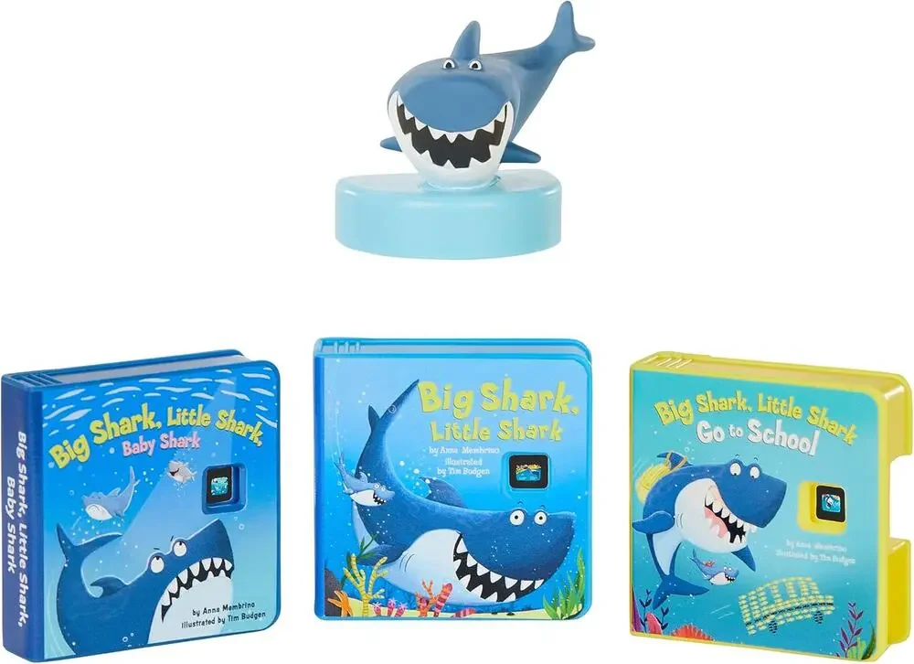 Little Tikes Story Dream Machine Big Shark, Little Shark Story Collection NWT